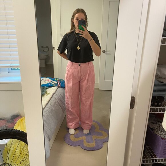 Ganni corduroy trousers - Picture 3 of 5